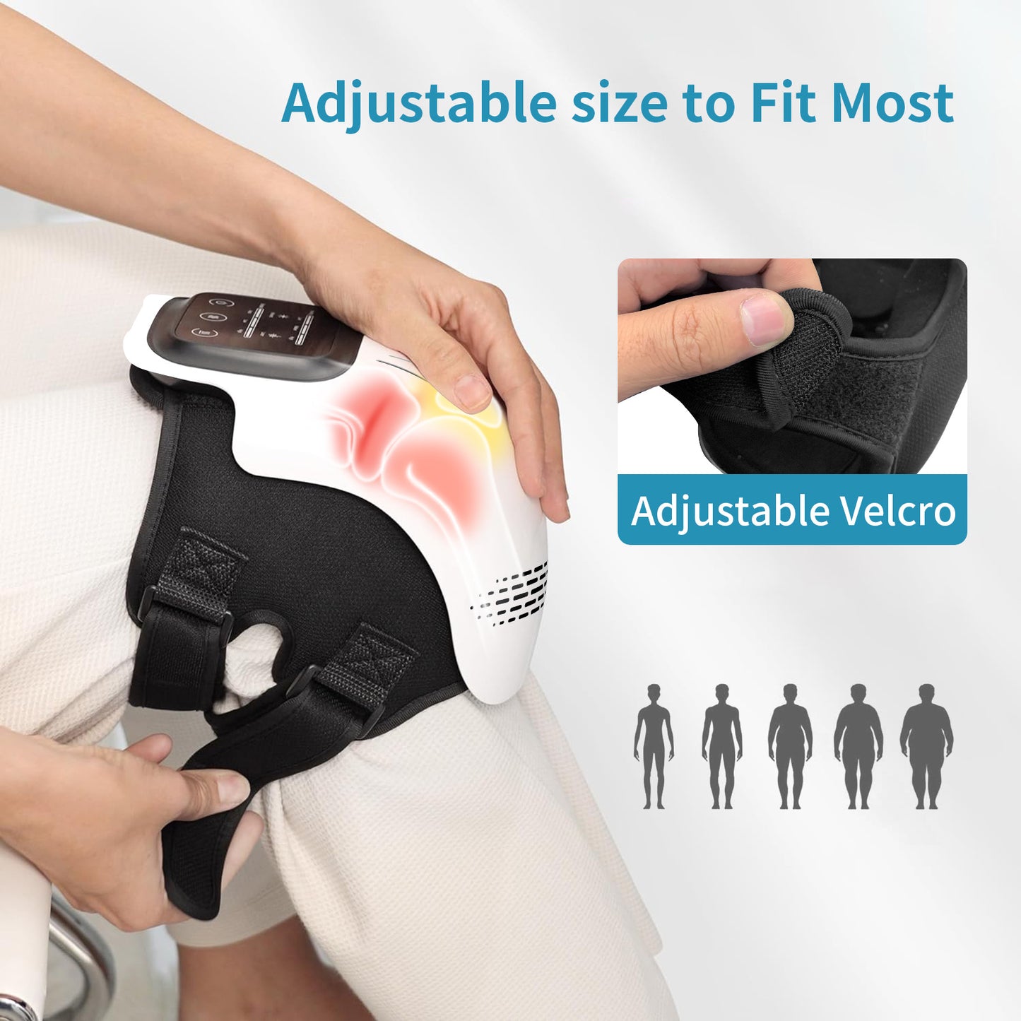 Pain Relief Infrared Laser Vibration Knee Massager
