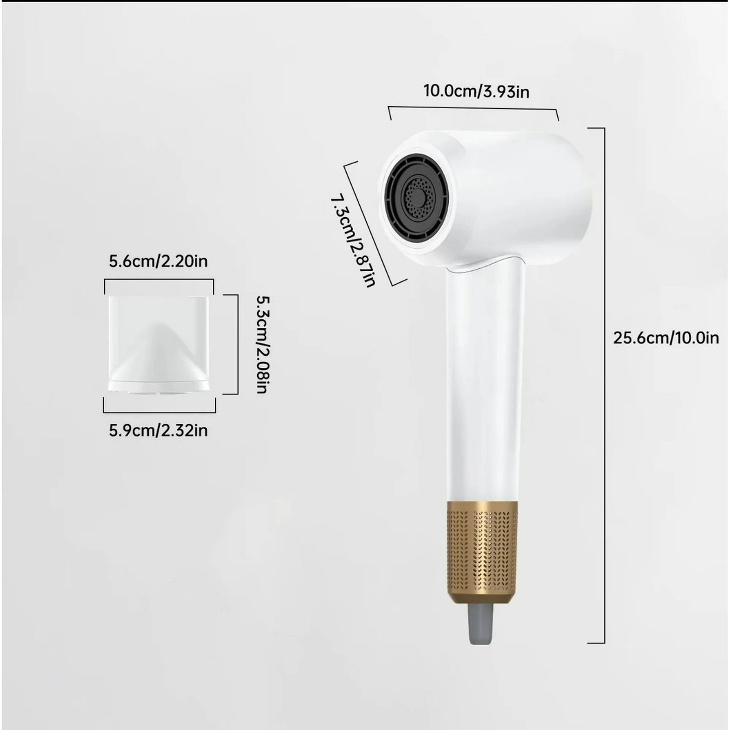 Powerful Ionic Hair Dryer Kit With Aromatic Hair Care Serum