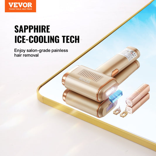 IPL Painless , Permanent Hair Removal With Sapphire Ice Cooling System